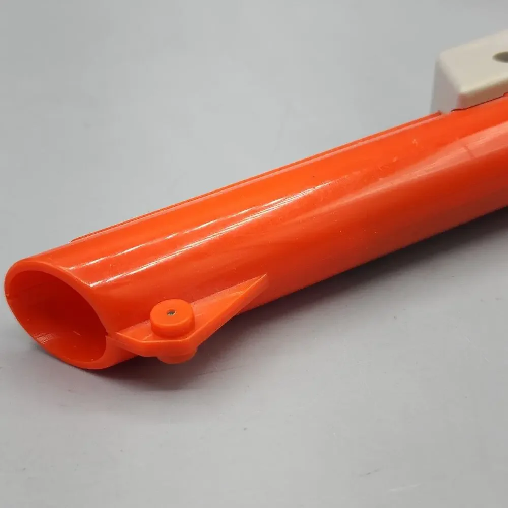 Nintendo NES Zapper Light Gun Controller NES-005 Fire Orange